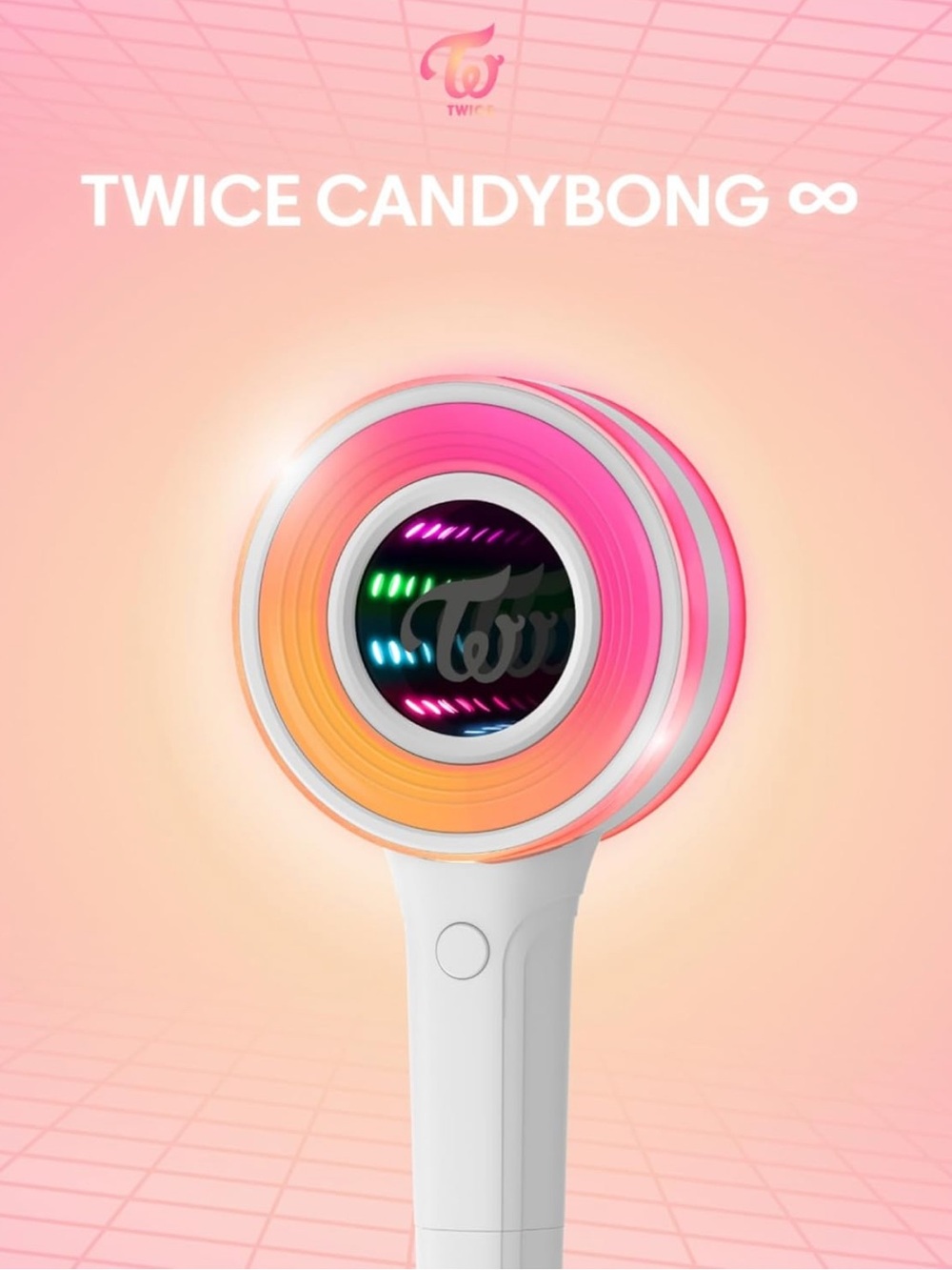 TWICE Candybong Infinity Lightstick V3 Official READY TO BE Kpop Merch Fanlight